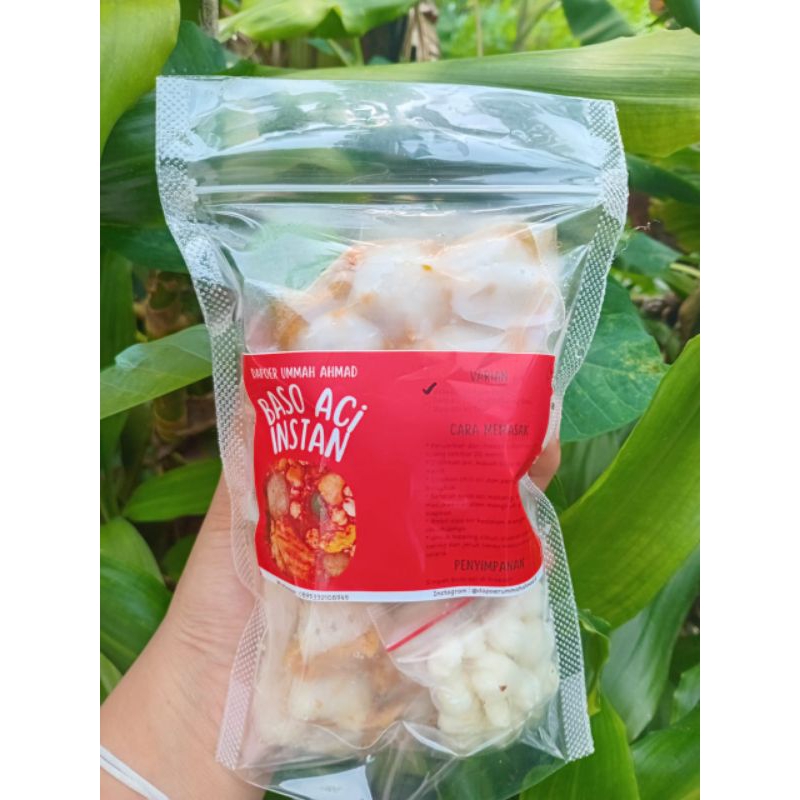 

BASO ACI INSTAN ISI AYAM PEDAS