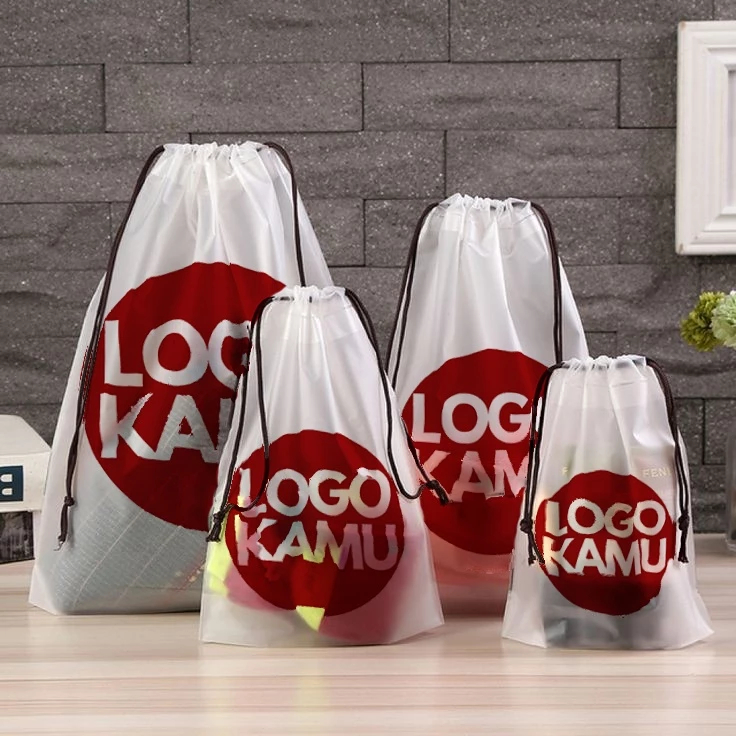 CUSTOM CETAK SABLON POUCH TAS SERUT ORGANIZER UKURAN BESAR