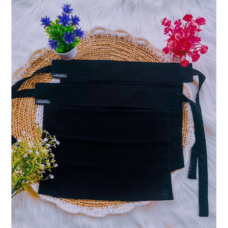 Cadar Niqab Bandana bedoon essm pendek 25cm ped keras Niqob pendek
