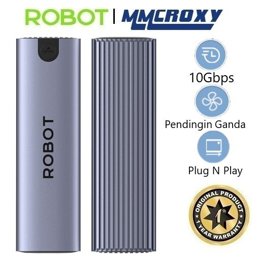 Robot RMSD10 Enclosure NVMe M.2 10Gbps Casing NVME SSD Enclosure