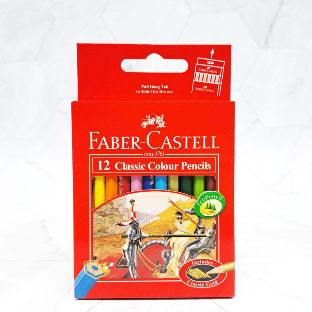 

Pensil Warna Faber Castell Classic Colour 12 Warna