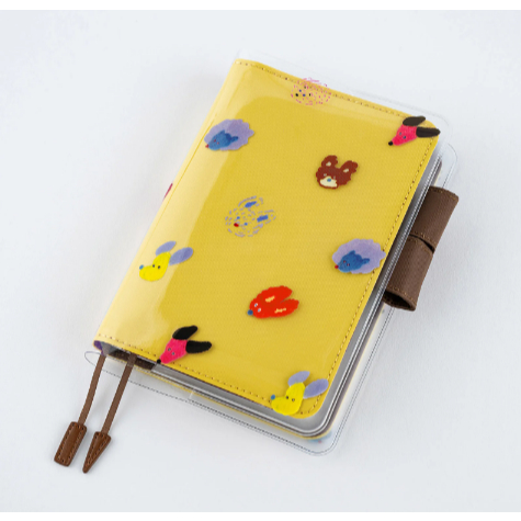 

Hobonichi 2025 Keiko Shibata Cover on Cover Dog Ears Fluttering in the Wind