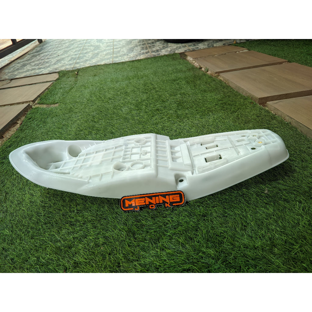 PAPAN JOK MOTOR VEGA ZR/VEGA RR-FIBER JOK VEGA ZR PUTIH-fiber zr