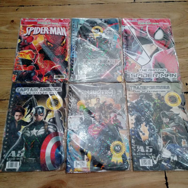 

1 Pack Kertas binder Karakter Cowok A5 isi 17 lembar