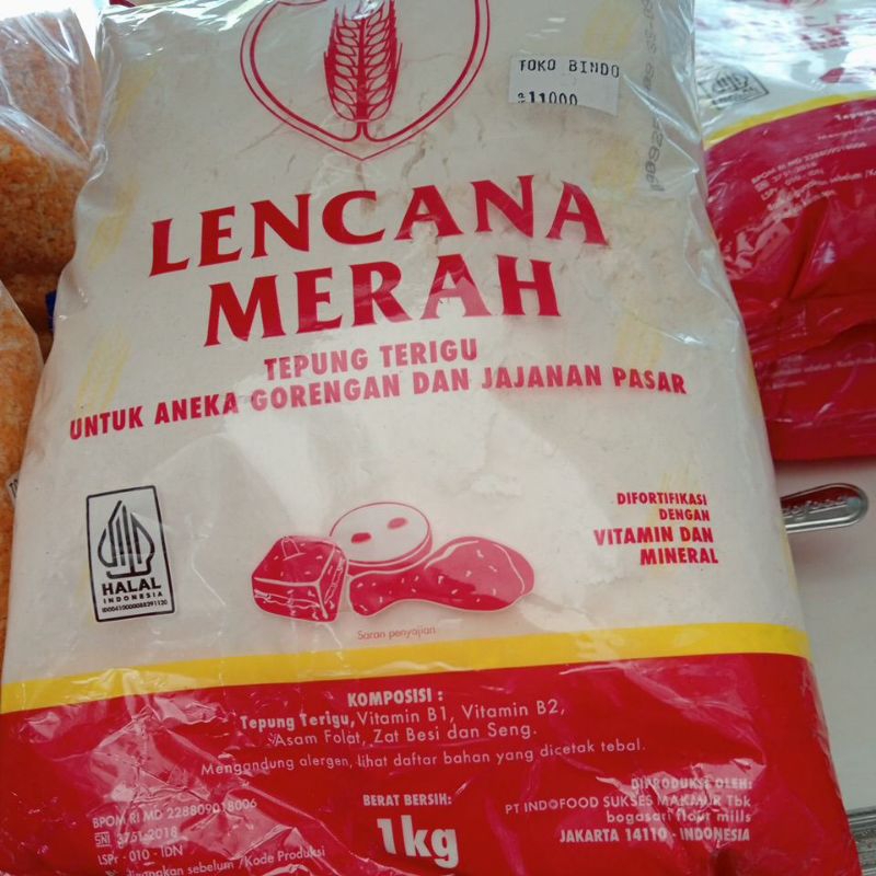 

Tepung terigu Lencana merah