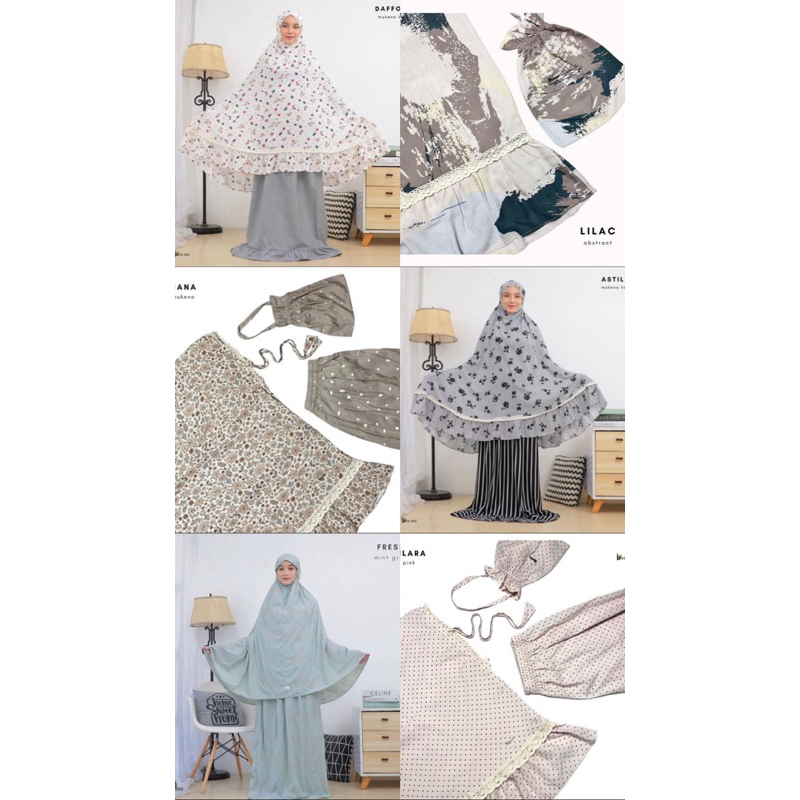 Mukena Daffodil by beeme.scarves