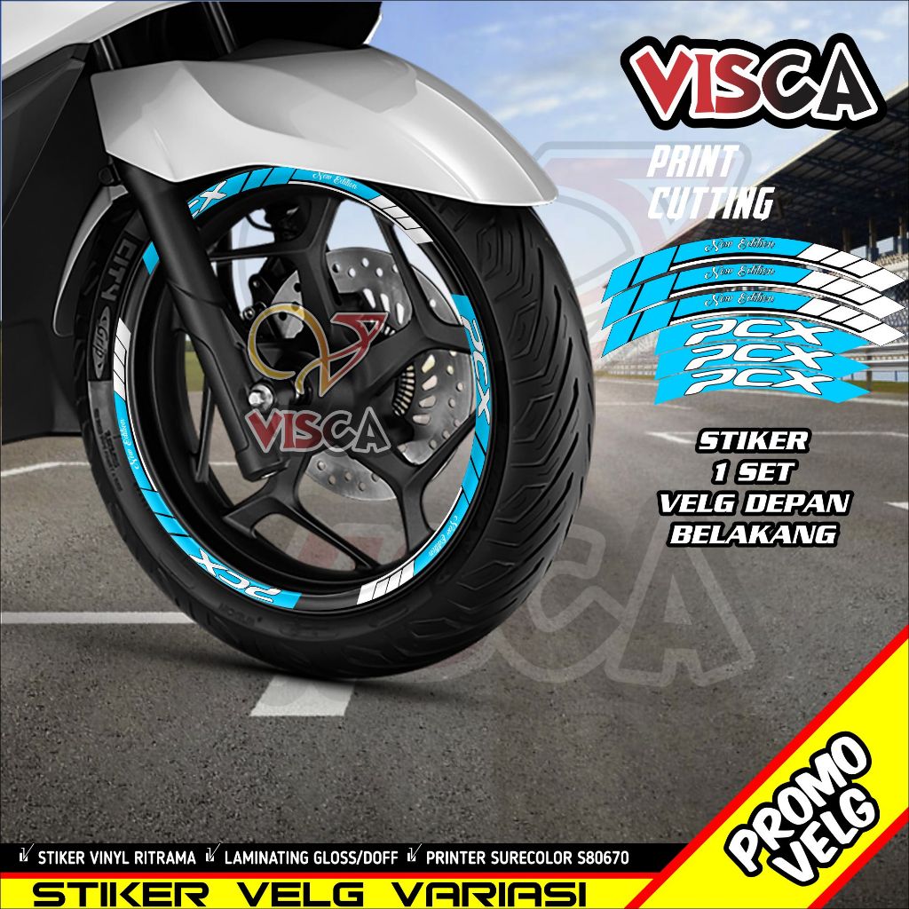 Stiker Velg Pcx List Velg Motor Stiker Velg Pcx A04