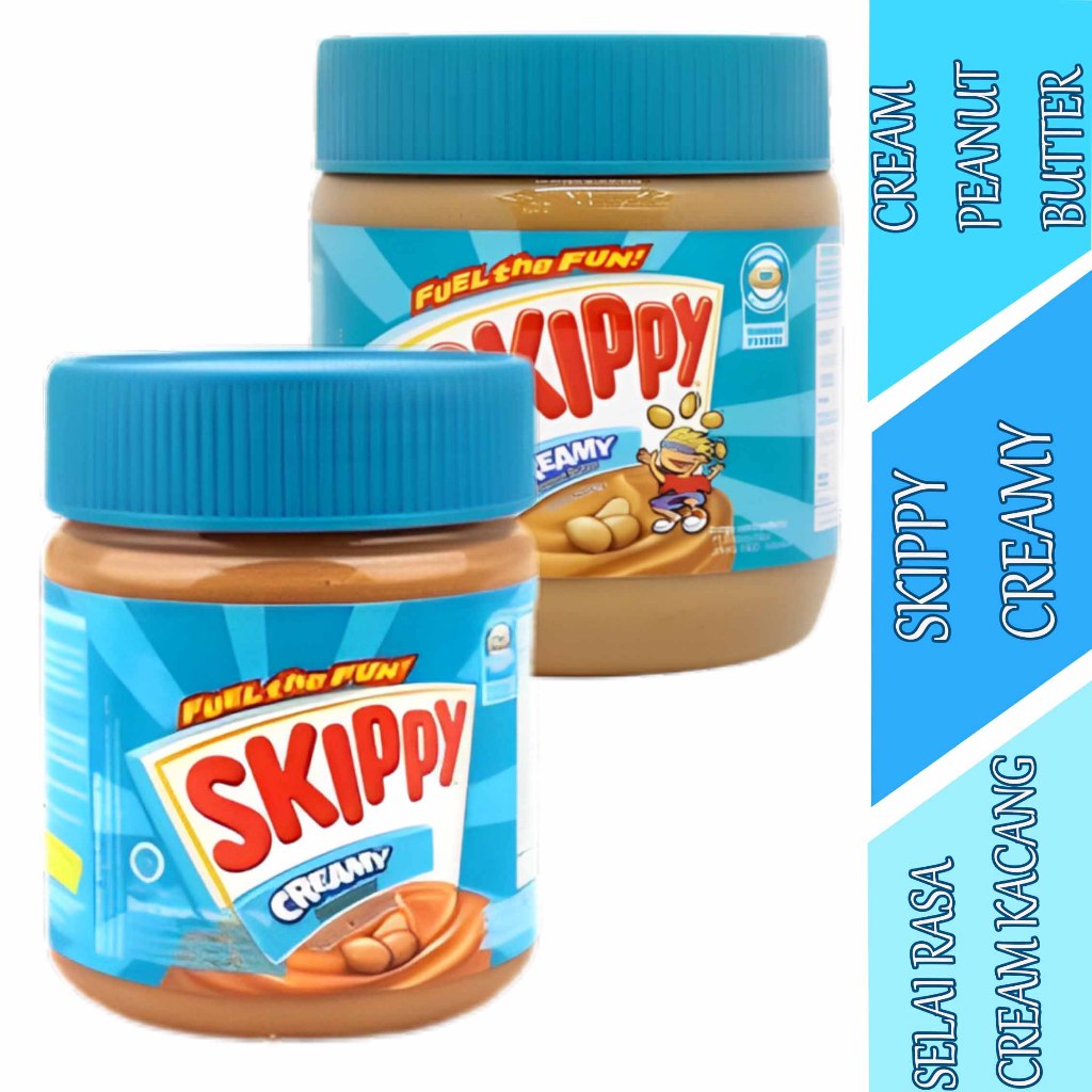 

Selai Rasa Cream Kacang Olesan - Skippy Creamy - Creamy Peanut Butter