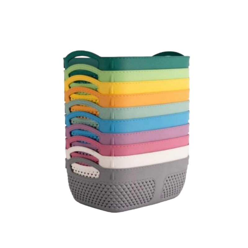 KHOUSE - KERANJANG ANYAM PLASTIK SERBAGUNA / KERANJANG SERBAGUNA / KRANJANG / KERANJANG ORGANIZER BO