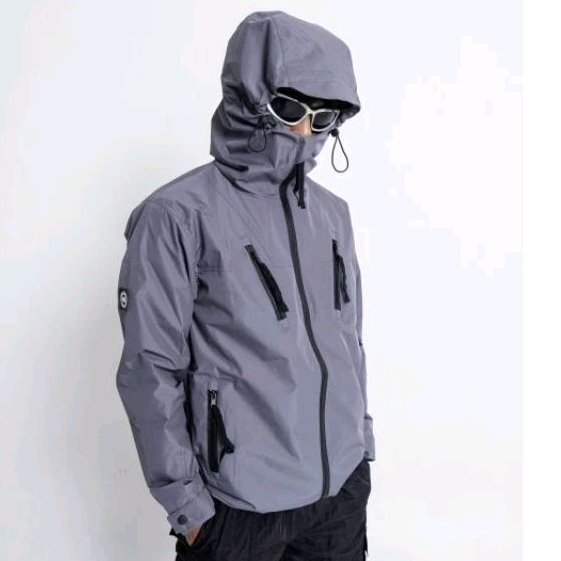 TROUBLEMAKER GORPCORE JACKET - BUSHWACKER GREY - OUTDOOR JACKET - CASUAL JACKET