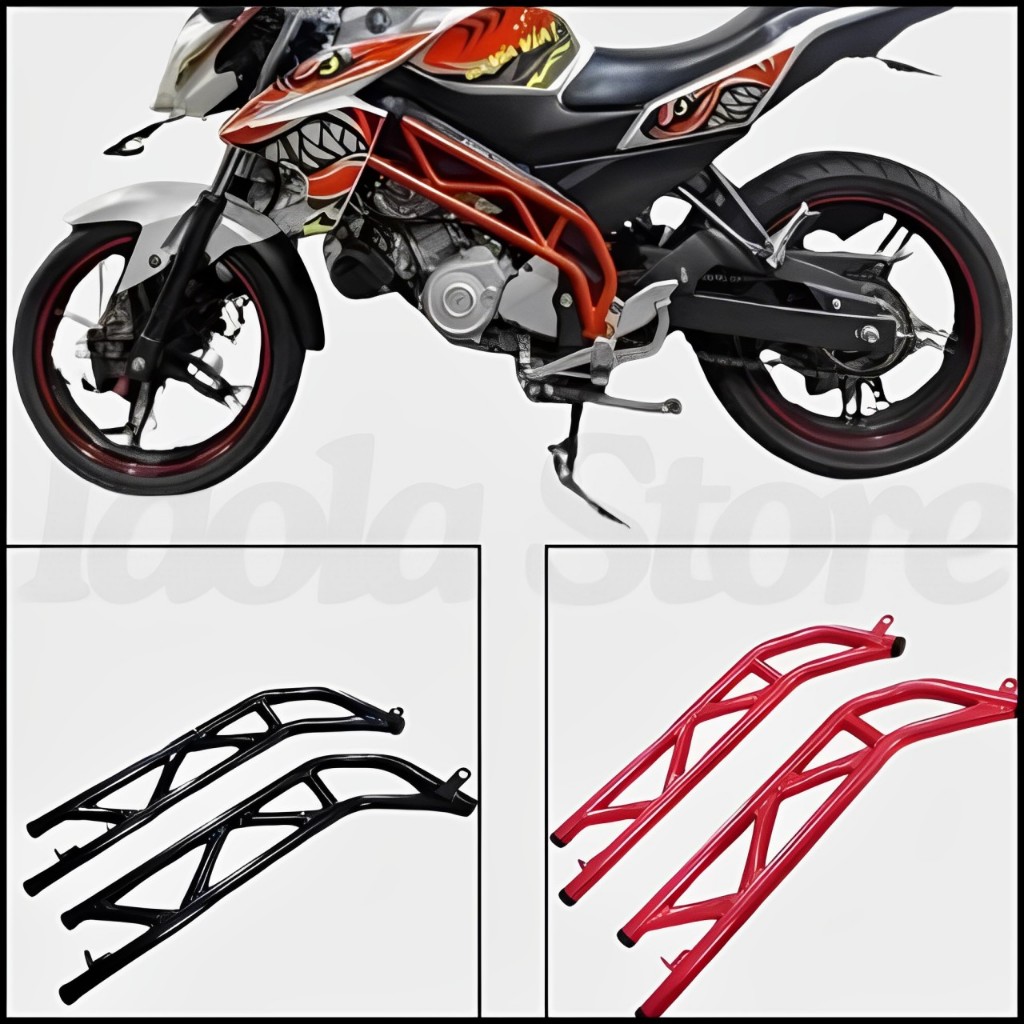 Crashbar Tubular Pelindung Body Deltabox Vixion New/Old NVL