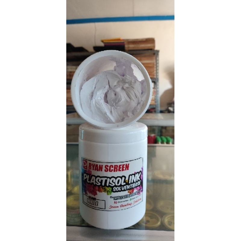 

Plastisol INK White 1Kg - Ryan screen