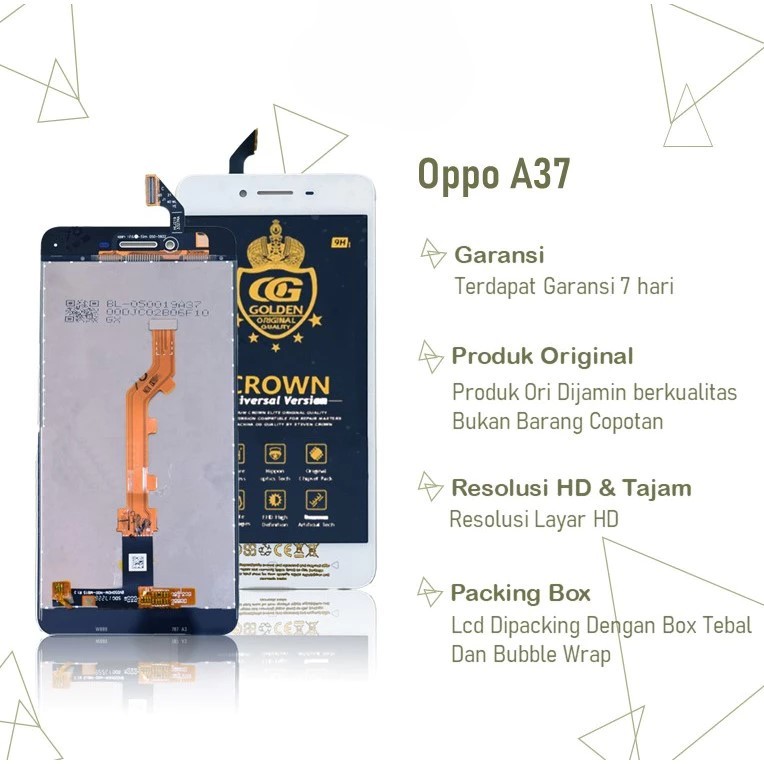 LCD TOUCHSCREEN OPPO NEO 9 A37 - LCD OPPO A37f - LCD OPPO A37 COMPLETE ORIGINAL