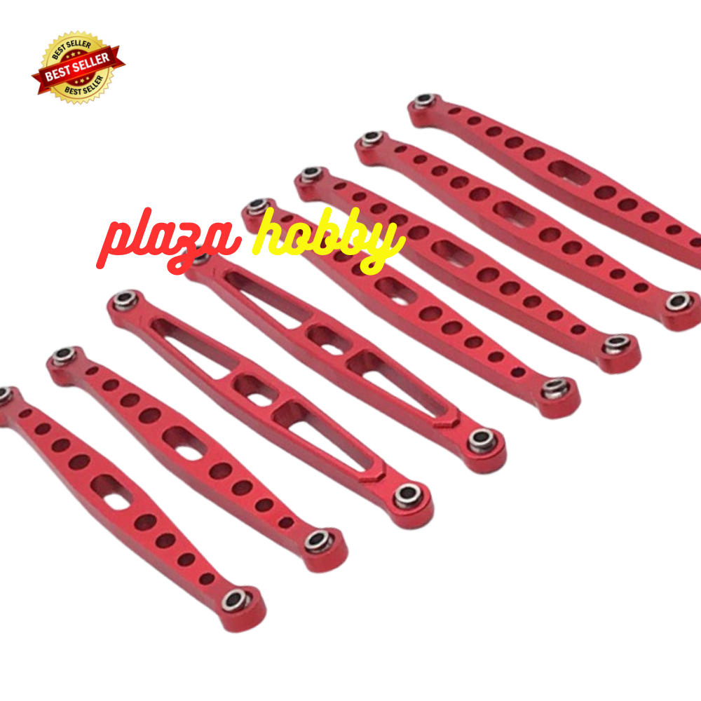metal alloy chassis linkage 8pcs rc crawler HUANGBO HB ZP1001 ZP1002