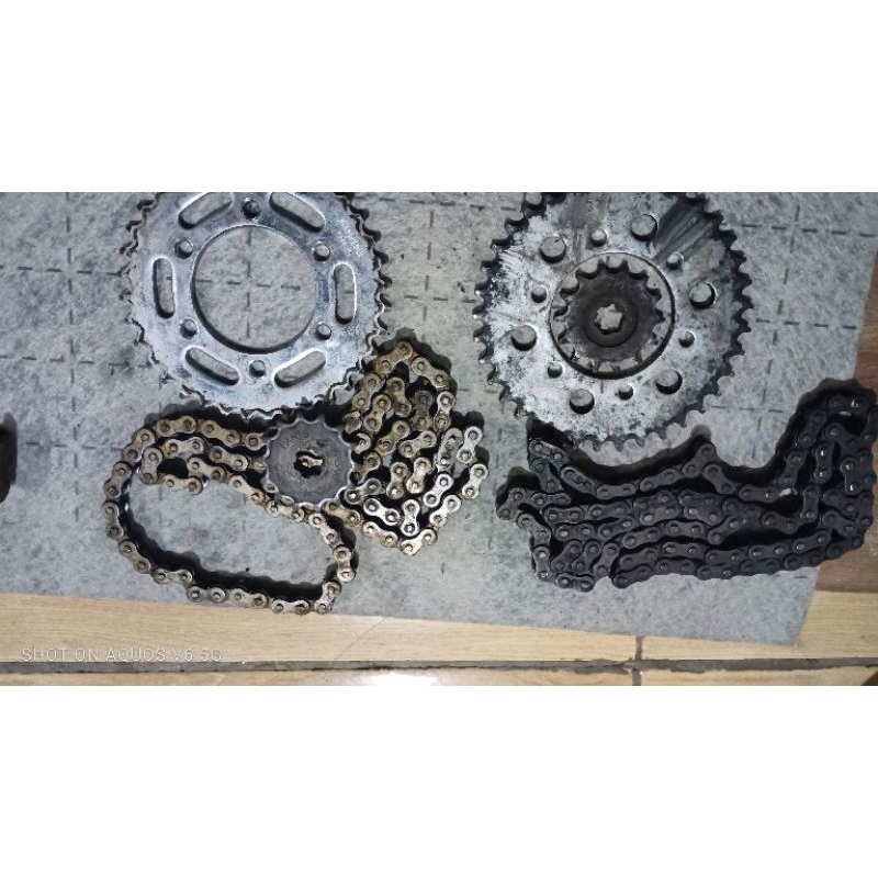 gear set Kawasaki athlete