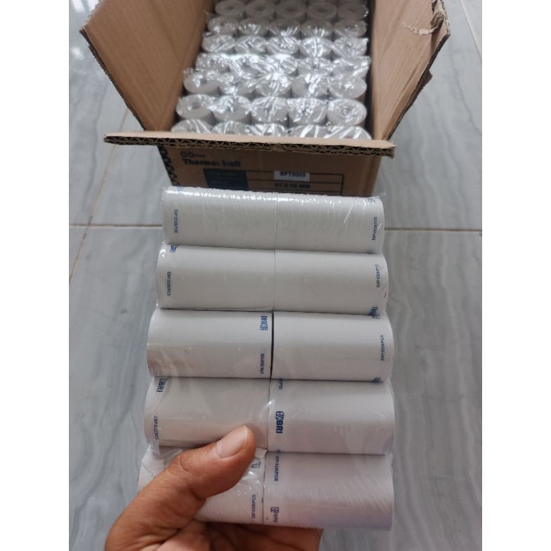 kertas EDC BRILINK LOGO BRI