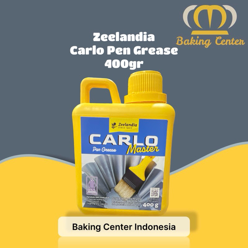 

Zeelandia Carlo Master Pen Grease 400gr - Carlo Pengoles Loyang 400gr