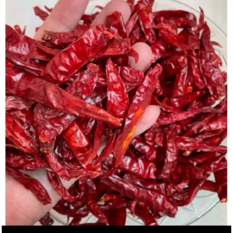 

Cabai Merah kering Premium Pedas 1Kilo/Cabai Bubuk Seblak Super Pedas