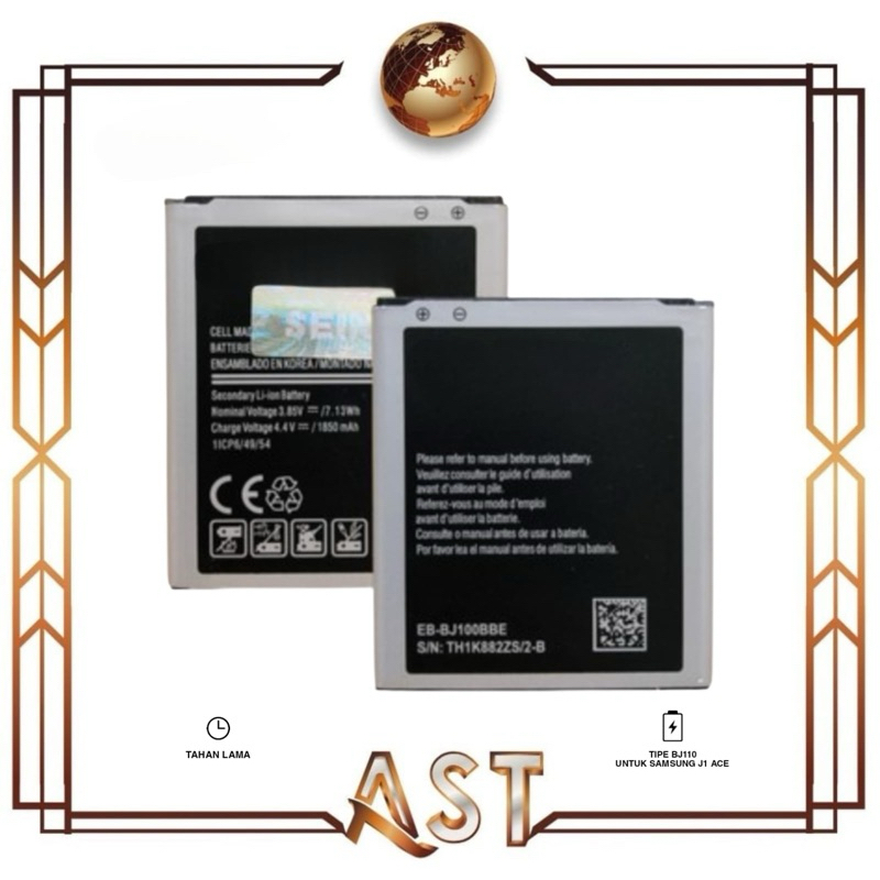 Baterai J1ace BJ110ABE J1 ace Bat samsung Batre Model Ori