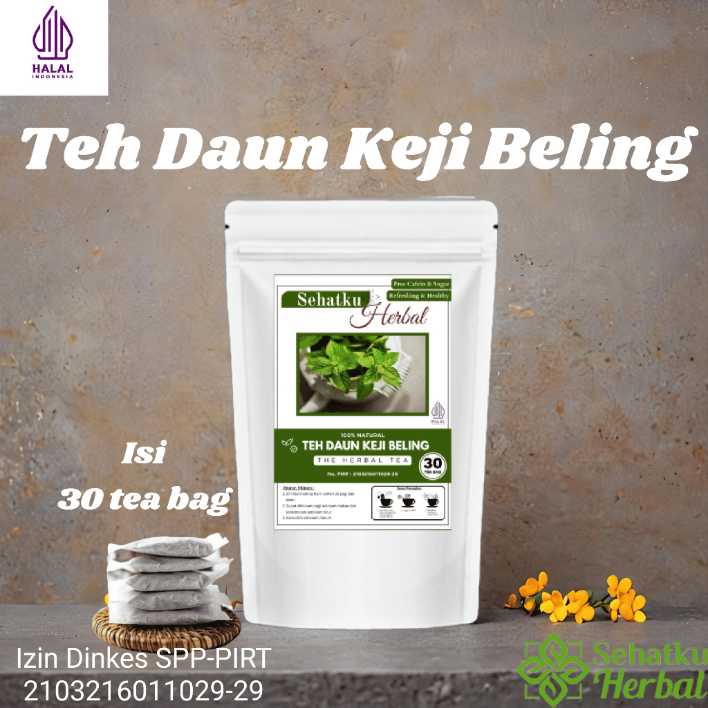 

Sehatkuherbal Teh Daun Keji Beling isi 30 Tea bag