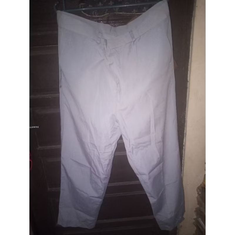 PRELOVED Celana Panjang SMA Abu- abu (second)
