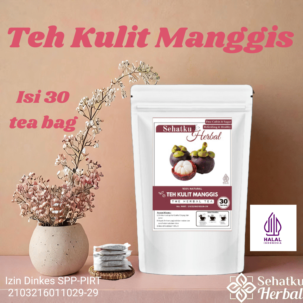 

Sehatkuherbal Teh Kulit Manggis isi 30 tea bag