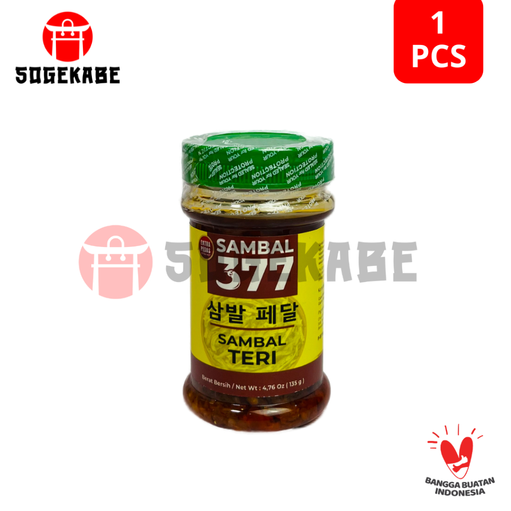 

Sambal Teri - Sambal 377 | 135 Gr | Laris