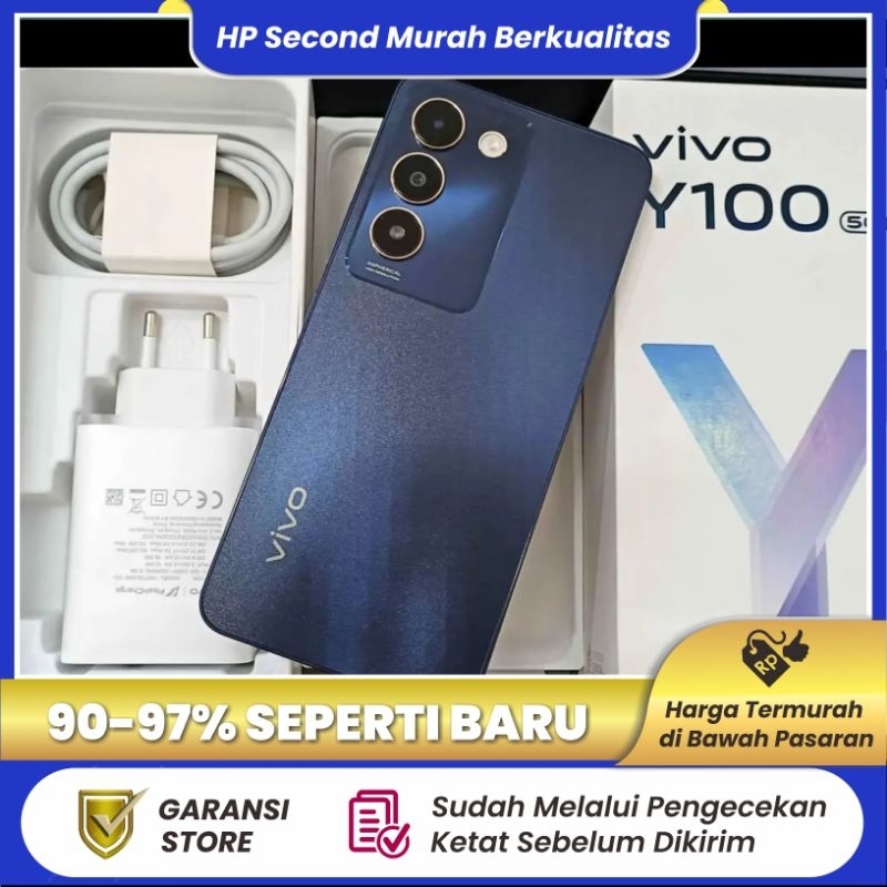 Vivo Y100 5G 8/256 GB Resmi Indonesia Second Seperti Baru