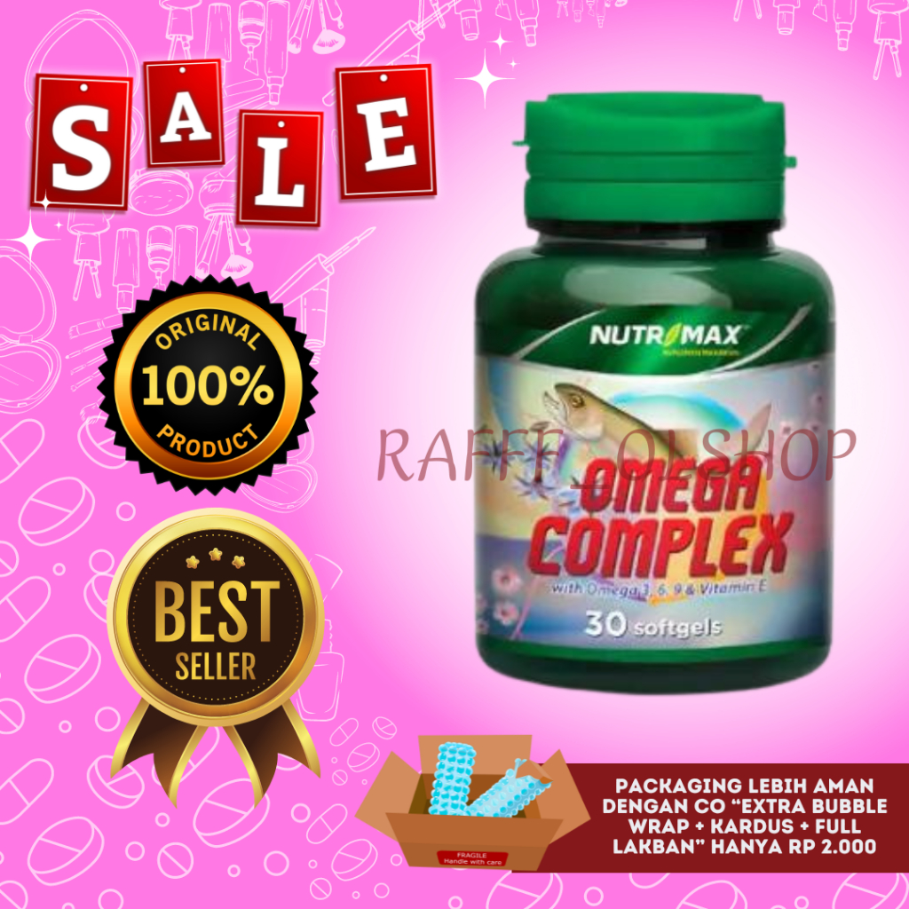 Nutrimax Omega Complex 30 Kapsul