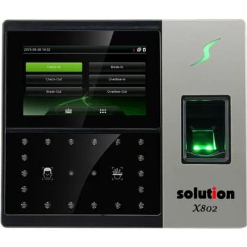 Solution X802 ~ Mesin Absensi Solution