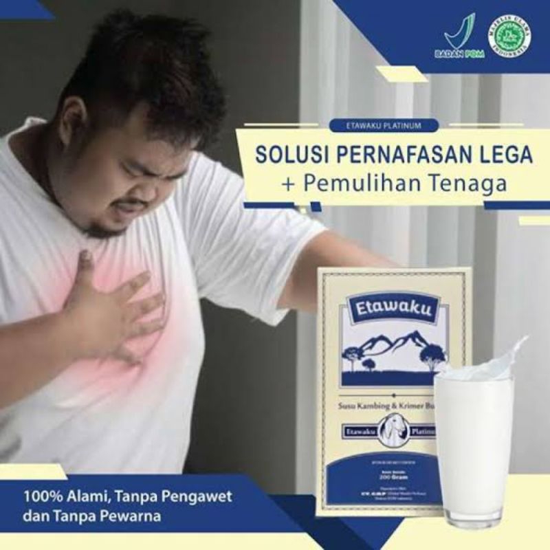 

Etawaku Susu Etawa Atasi Asma Sesak Napas 1 Box