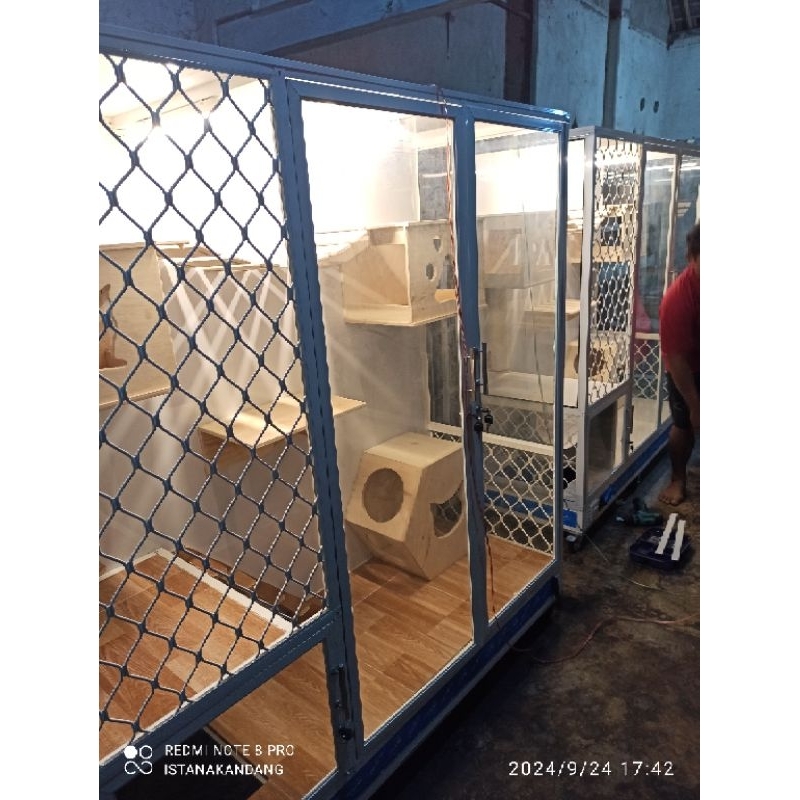 KANDANG KUCING PREMIUM / CAT AQUARIUM