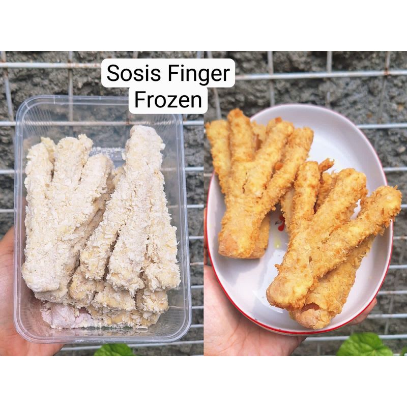 

Sosis Finger homemade/ Frozen food / makanan beku / bekal anak