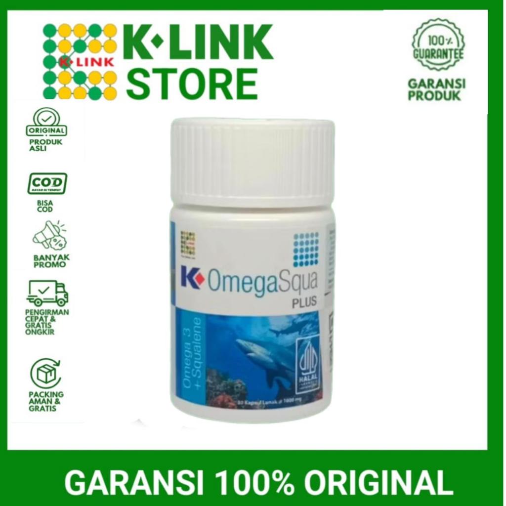 ERLARIS K-OMEGASQUA PLUS ORIGINAL | OMEGA SQUA | OMEGA 3 ORI Klinkofficialstore Klinkofficialshop Kl
