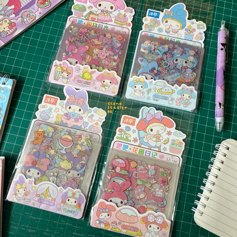 

SANRIO TRANSPARANT STICKER PACK