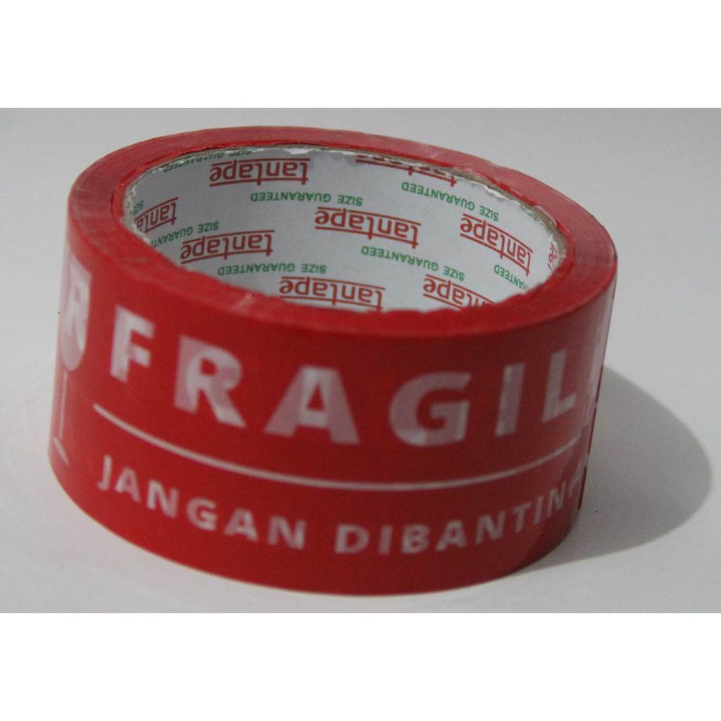 

OPP FRAGILE RED TANTAPE 48mm x 56y/ Lakban Fregile