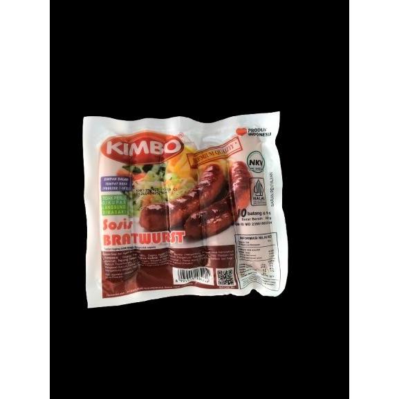 

KIMBO BRATWURST ISI 10 RASA ORI, KEJU, & BLACKPEPPER