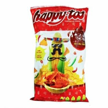 

HAPPYTOS Keripik tortilla 140g_Snack happytos jumbo keripik tortilla
