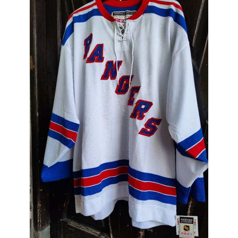 JERSEY CCM NHL HOCKEY VINTAGE TEAM NEW YORK RANGERS ORIGINAL LEGEND