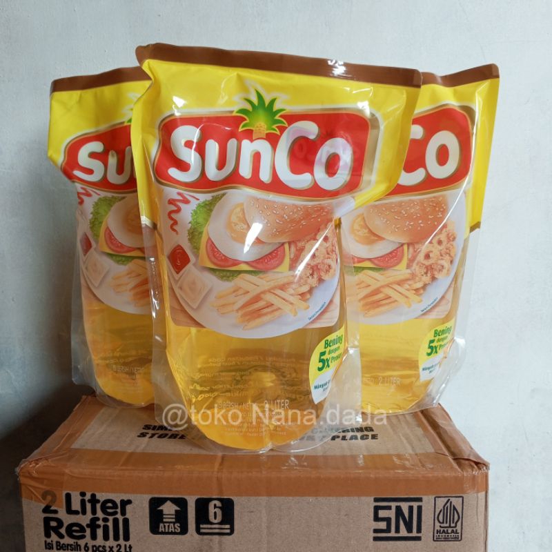 

Minyak goreng Sanco 2 Liter