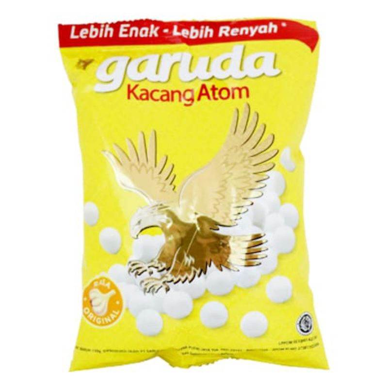 

garuda kacang atom 50 gram 1 dus isi 5 ball 1 ball isi 10 pcs