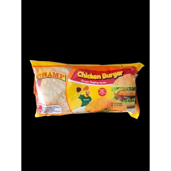 

CHAMP BURGER AYAM ISI 6 315GR