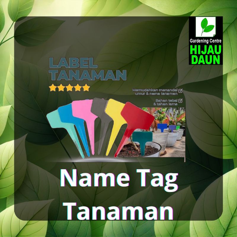 

Name Tag Tanaman