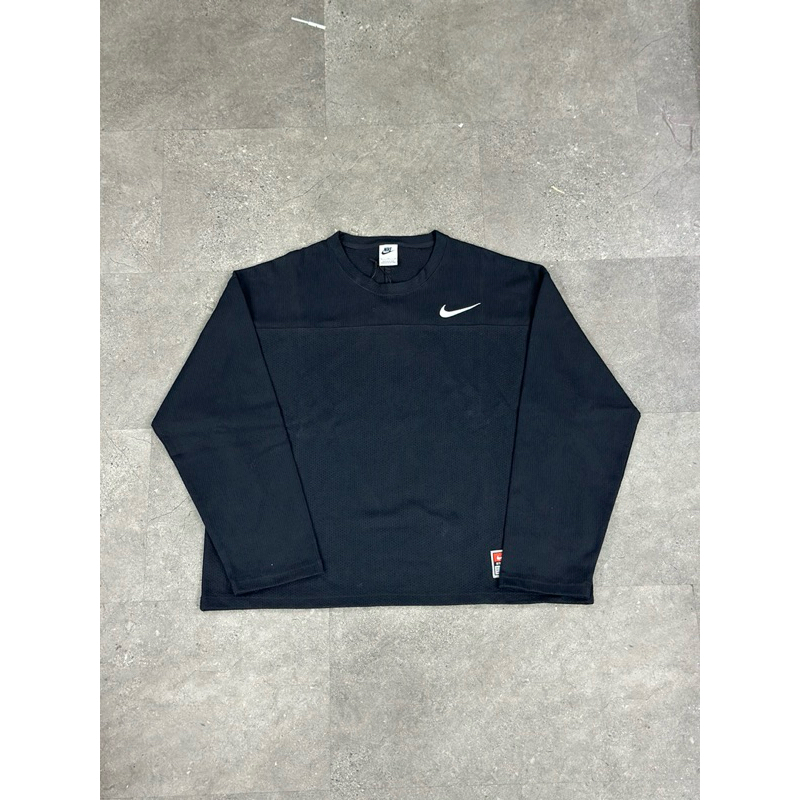 Nike x Stussy Jersey Longsleeve Black 100% Original