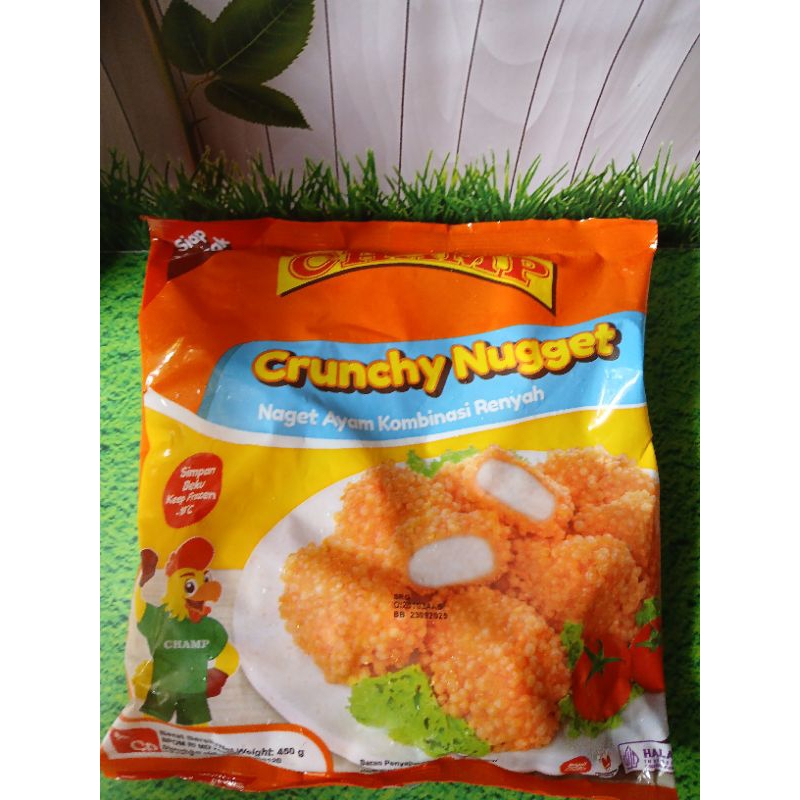 

CHAMP CRUNCHY NUGGET NAGET AYAM KRISPI 450 gr