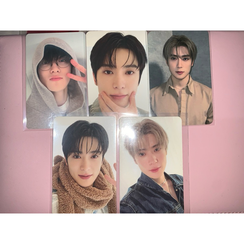 JAEHYUN PHOTOCARD PC OFFICIAL OFC NCT 127 DOJAEJUNG POB FANSIGN HOODIE GLASSES KACAMATA DENIM PERFUM