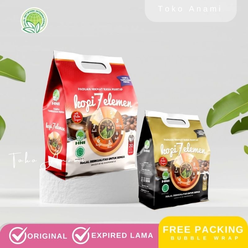 

Sevel Kopi 7 Elemen Hni Hpai Kopi Herbal