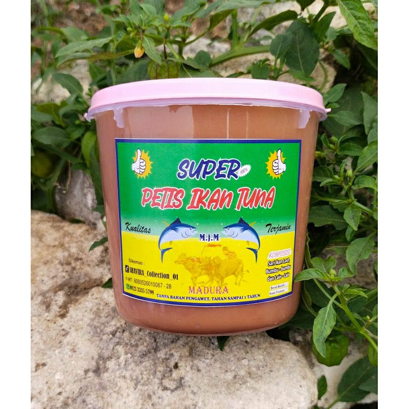 

PETIS SUPER IKAN TUNA SPECIAL ASLI KHAS MADURA 1000% HALAL NIKMAT 350gr