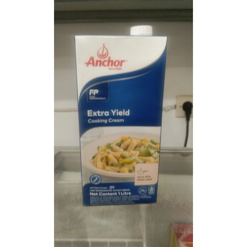 

Anchor extra yield cooking cream 1L