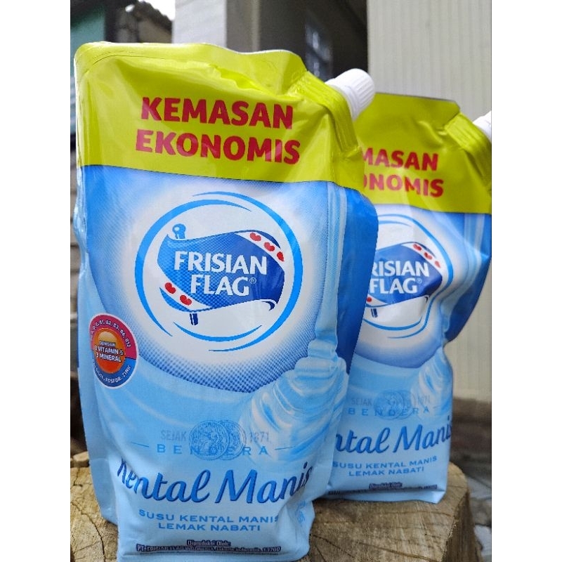 

susu putih kental manis frisian flag